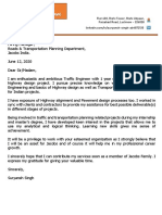 Cover Letter PDF