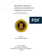 Contoh Proposal Penelitian Makalah Vacum Consolidation Method (VCD)
