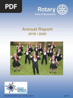 Beaumaris Rotary Annual Report 2020