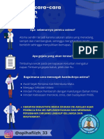 Poster Edukasi Astma Dan Cara Pencegahan Kambuhnya Astma PDF