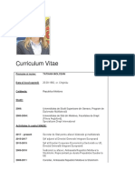 Curriculum Vitae Tatiana MOLCEAN