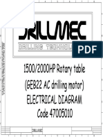 1500 - 2000 HP Rotary Table (47005010)