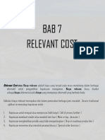 BAB - 7 Relevant Cost