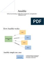 Ansible: Software Provisioning, Configuration Management, and Application-Deployment Tool