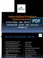 Modern Building Technologies Technical Services LLC: Structural and Architectural Expansion Joint and Sealant Products