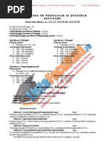 ListaFacultati - Ro Subiecte Admitere Universitatea Bucuresti Psihologie 2002