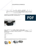 Test Diagnostiarea La Bordul Automobilului