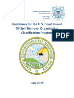 2019 Guidelines For The US Coast Guard OSRO Classification Program PDF