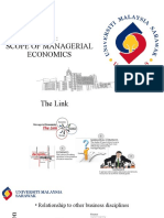 LU1 - Scope of Managerial Economics