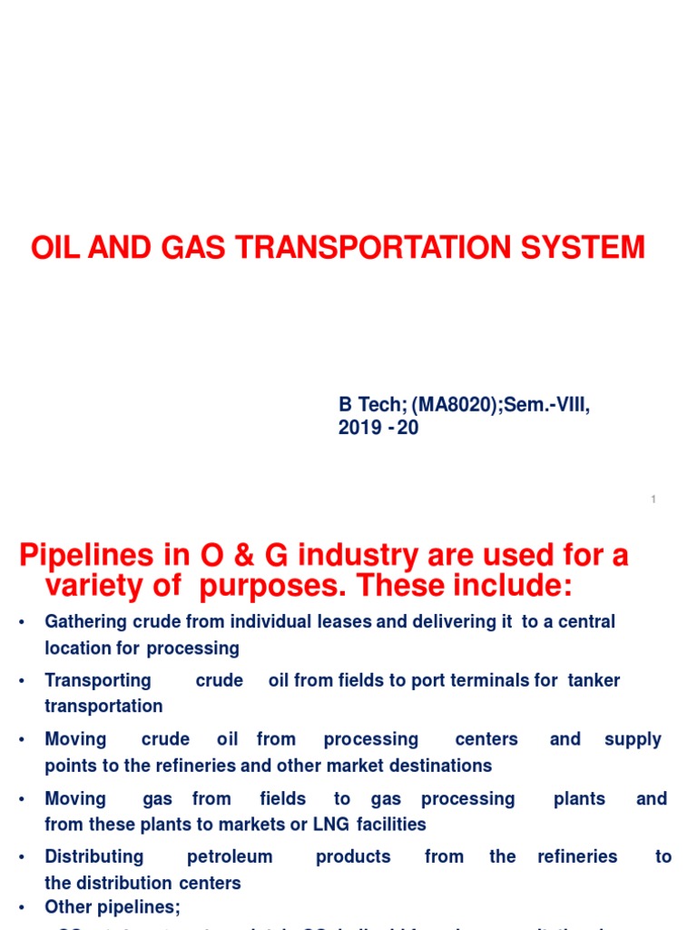 Crude Oil Pipeline Construction Overview | PDF | Pipeline Transport ...