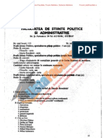 ListaFacultati - Ro Subiecte Admitere Universitatea Bucuresti Stiinte Politice 1996