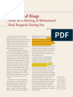 Congress of Kings: Notes On A Painting of Muhammad Shah Rangeela Having Sex