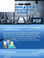 Pedoman K3LH Di Labolatorium Klinik