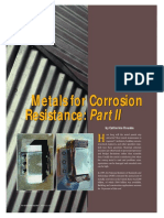 Corrosion Metals For Resistance