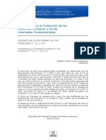 Convencion Europea DDHH PDF