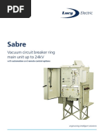 Sabre: Vacuum Circuit Breaker Ring Main Unit Up To 24kV