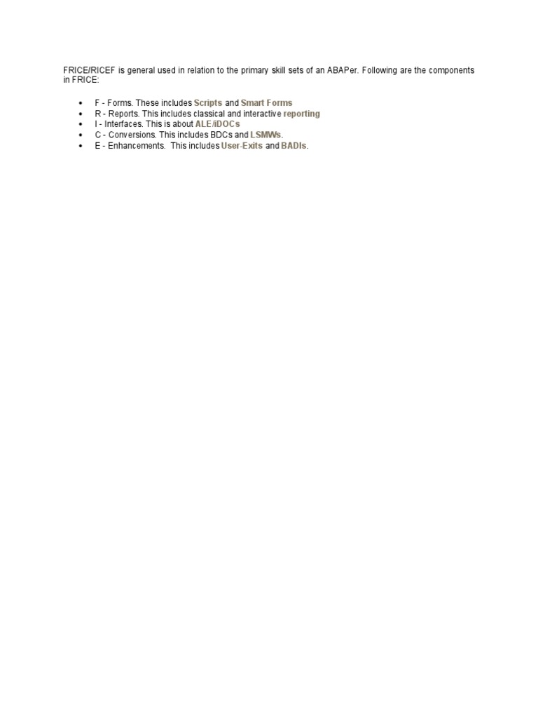 FRICE | PDF