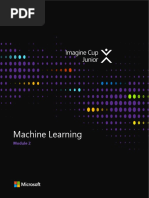 Student Guide - Module 2 Machine Learning