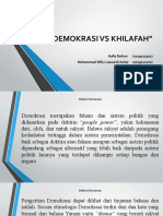 Demokrasi VS Khilafah