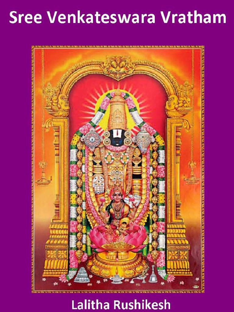 Sree Venkateswara Vratham Guide | PDF | Religion And Belief