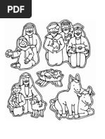 Eu amo o bebê Jesus - TC Natal - Personagens