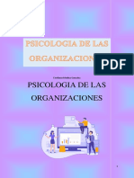 Psicología Organizacional