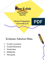 Kelainan Adneksa Mata DR - Suwandi, SP.M