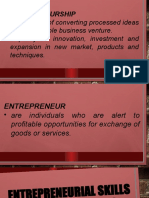Entrepreneurial Skills and Competencies (Autosaved)