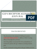 Glp-1 Receptor Agonists (GLP-1 RA) : Presented By: Nermeen S. Esa (Clinical Pharmacist)