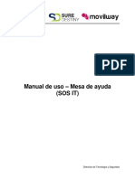 Manual de Tecnico - Mesa de Ayuda (SOS IT - GLPI) - Español
