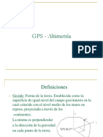 GPS Altimetrico y Agricultura de Precision
