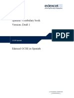 Spanish Vocab Book