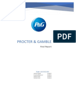 Procter & Gamble: Final Report