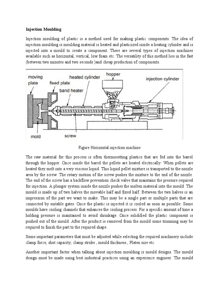 Injection Moulding | PDF | Industrial Processes | Mechanical Engineering