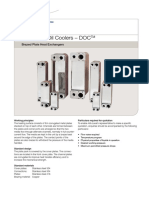 Dedicated Oil Coolers - DOC: Brazed Plate Heat Exchangers