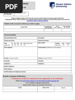 Postgraduate Courses Application Form INTERNATIONAL 2018-19: ID Number