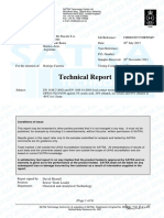 Food Migration Test Report - De Pascale 41352 - 41356 (31st July 2015)