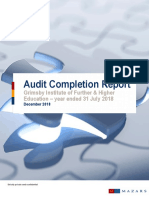Audit Completion Report PDF