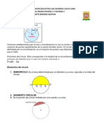 Círculo y circunferencia: áreas de regiones circulares