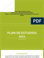 Plan de Estudios 2011 Educación Básica