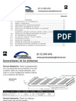 Manual Ternium Multypanel PDF