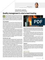 Thermal Processing - Quality Management Is Vital in Heat-Treating