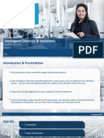 Intelligent Controls and Solutions Presentation PDF