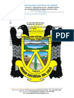 Municipalidad Distrital de Ámbar: Fecha de Creación Del Distrito de Ámbar: 02 de Enero 1822