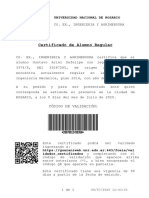 Certificado Alumno Regular PDF