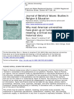 Journal of Beliefs & Values: Studies in Religion & Education