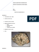 Informe de Laboratorio de Sedimentologia