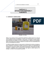 Cap. 11 - Aditivos para morteros o concretos (2).pdf
