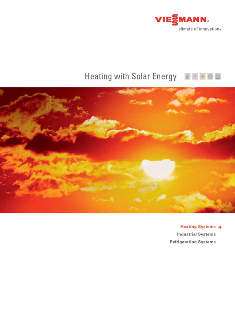 Heating With Solar Energy | PDF | Water Heating | Solar Energy