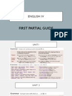 English IV Study Guide Units 1-6 Structure